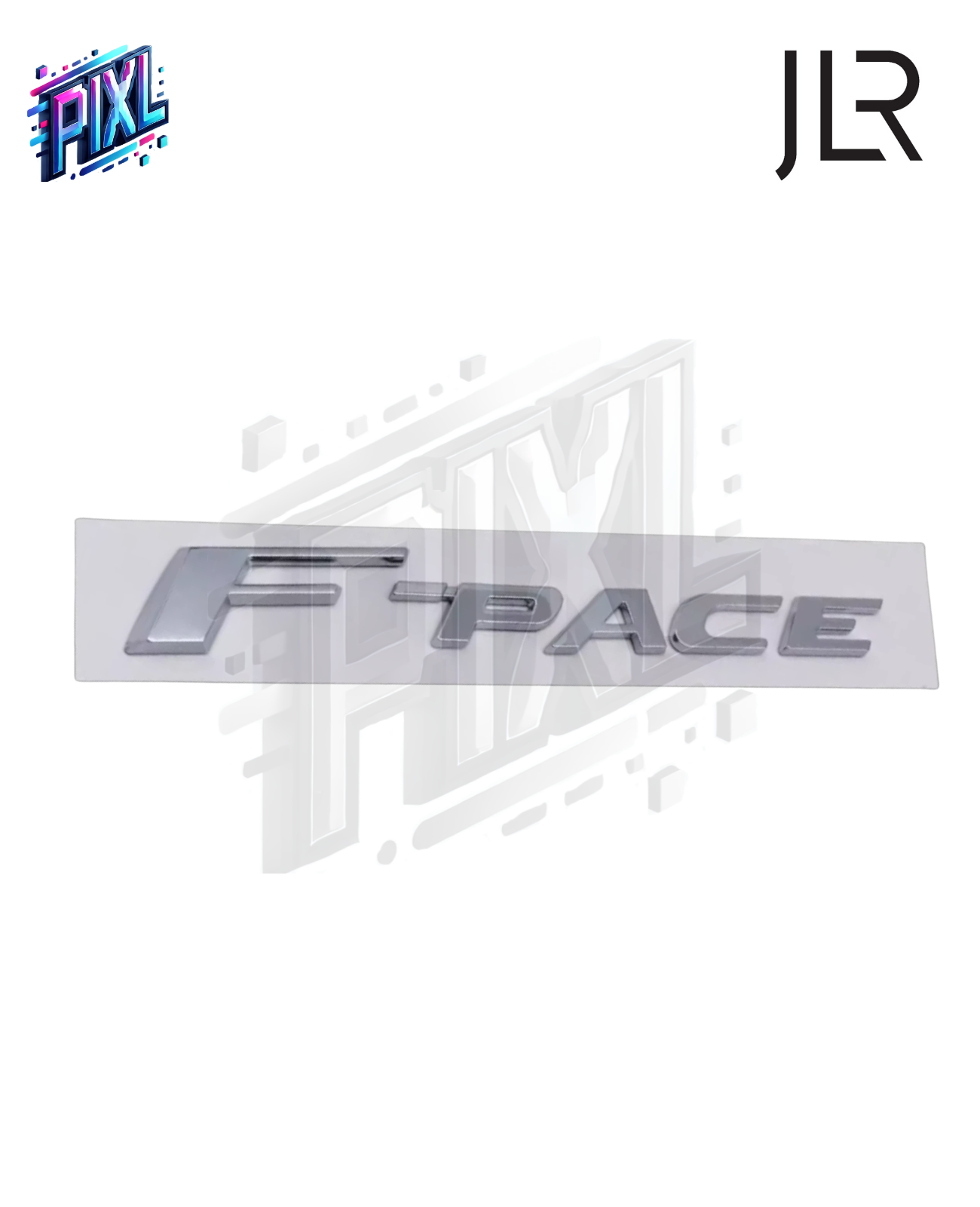 Jaguar F-Pace Tailgate Badge - Chrome