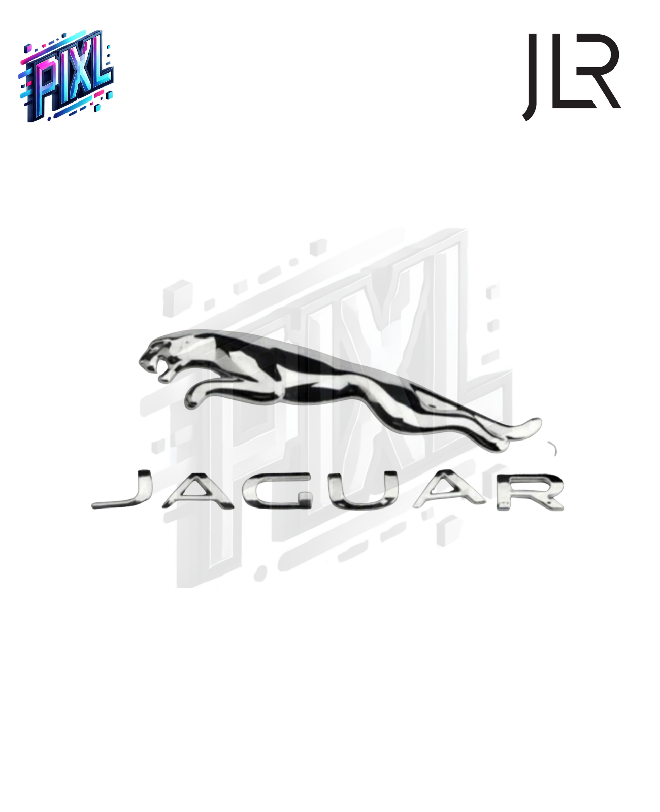 Jaguar Leaper Tailgate Badge - Chrome