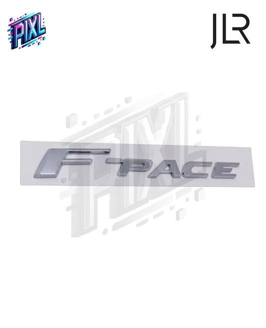 Jaguar F-Pace Tailgate Badge - Chrome